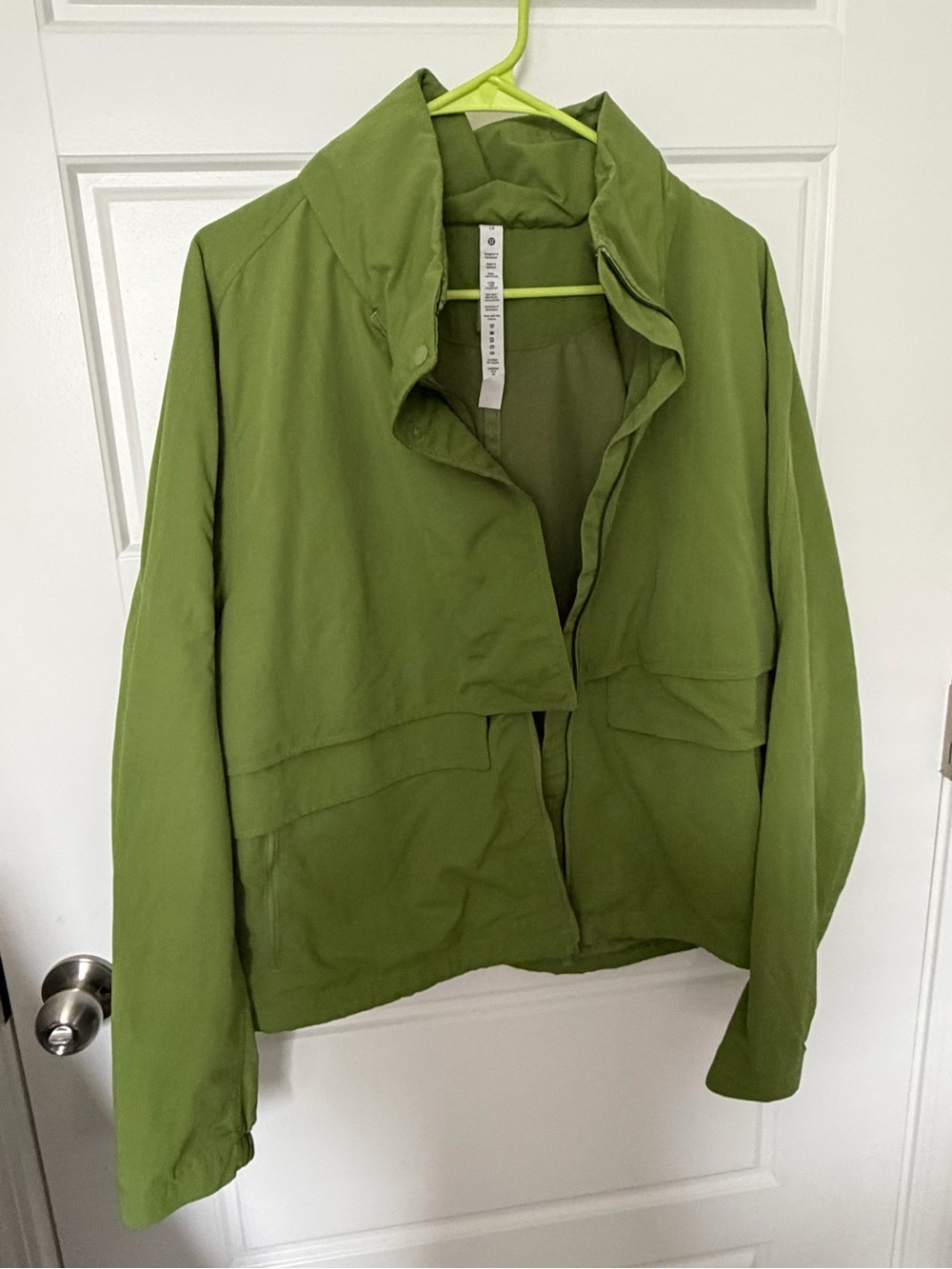Lululemon always effortless classic-fit jacket GREEN